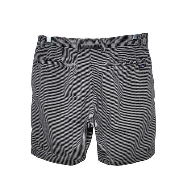 Men's Patagonia Cotton M's Puckerware Shorts Size 32 Black Grey - Picture 3 of 10
